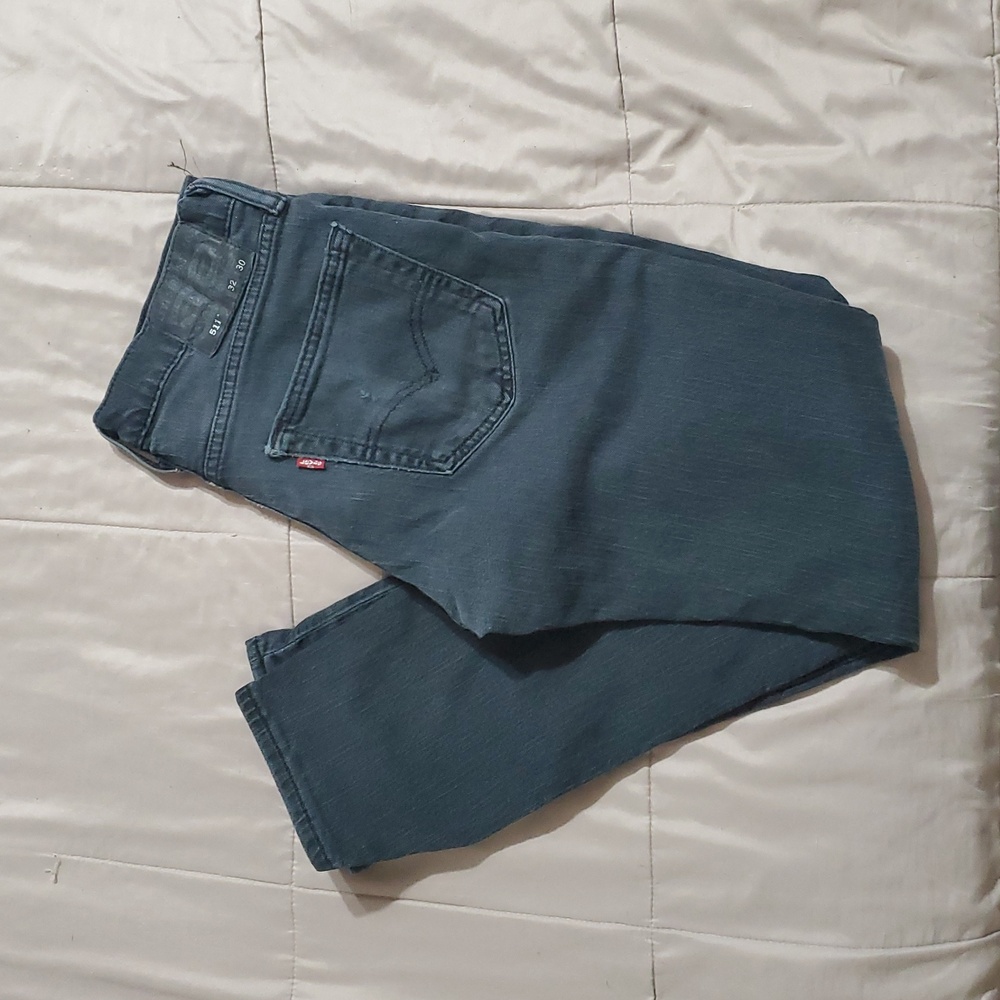Levi's Mens 511 black jeans 32x30